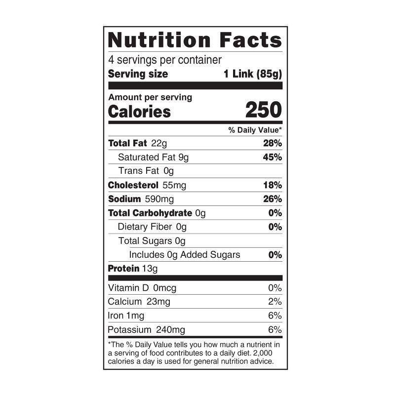 slide 7 of 7, Kiolbassa Beef Smoked Sausage - 12oz, 12 oz