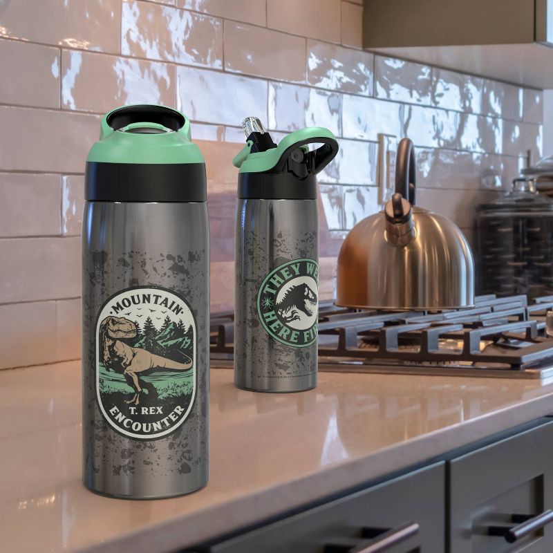 Jurassic World 3 19oz Stainless Steel Double Wall Water Bottle