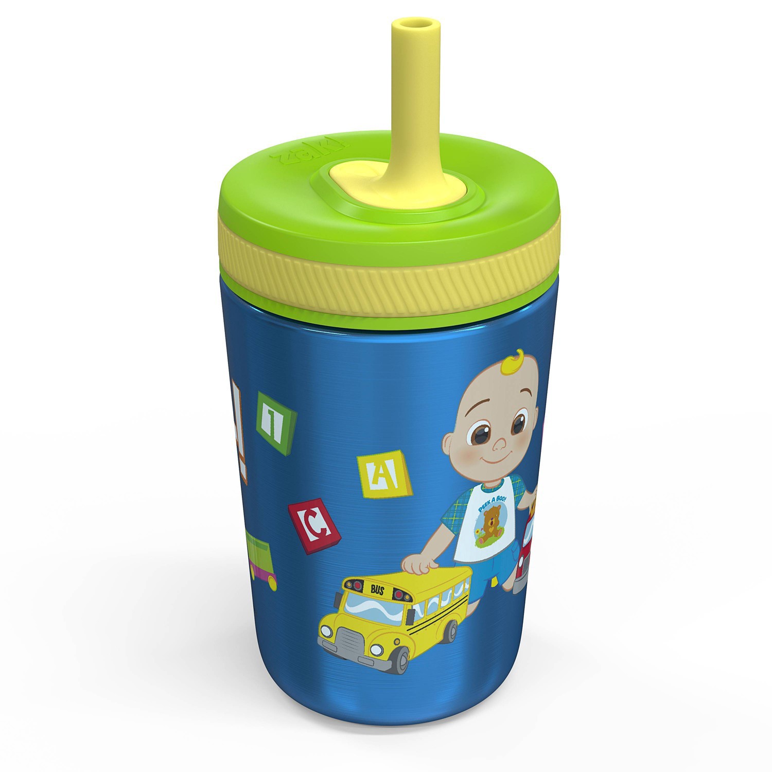 Zak Designs 12-Oz. Stainless Steel Double-Wall Tumbler for Kids