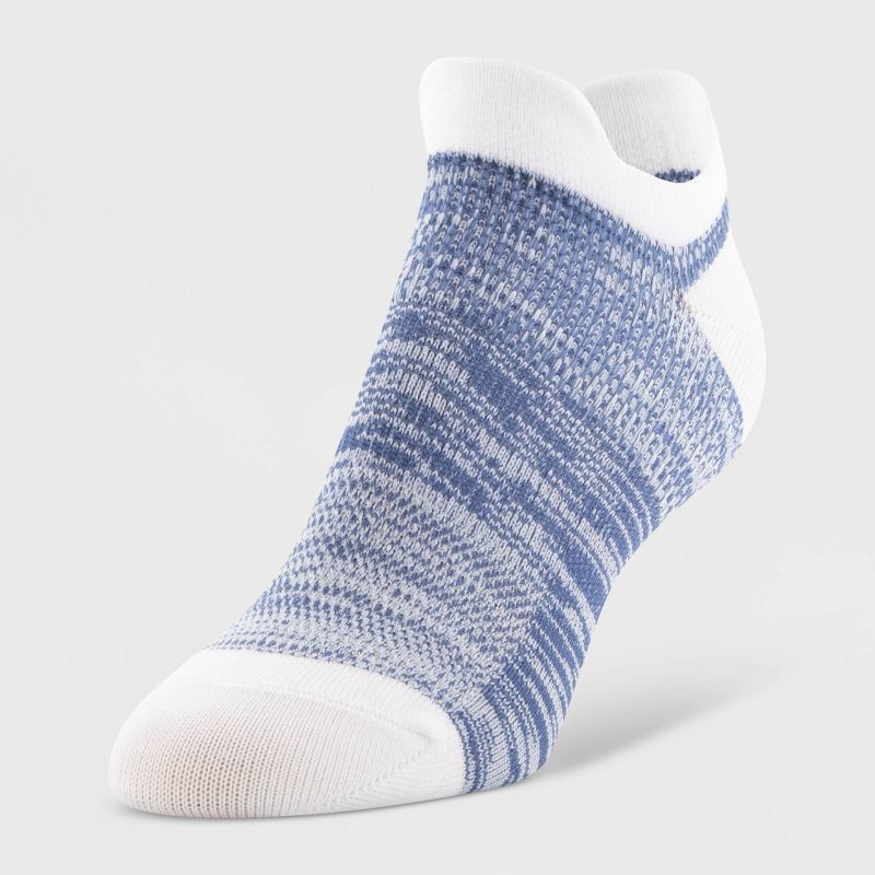 slide 3 of 3, Peds All Day Active Women's 6pk Ultra Low No Show Tab Liner Athletic Socks - Assorted Colors 5-10, 6 ct