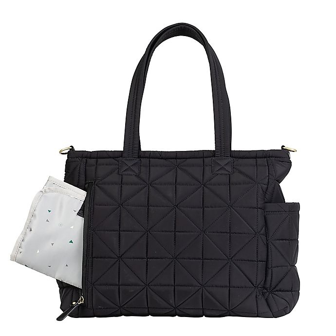 slide 3 of 4, TWELVElittle Carry Love Tote Diaper Bag - Black, 1 ct