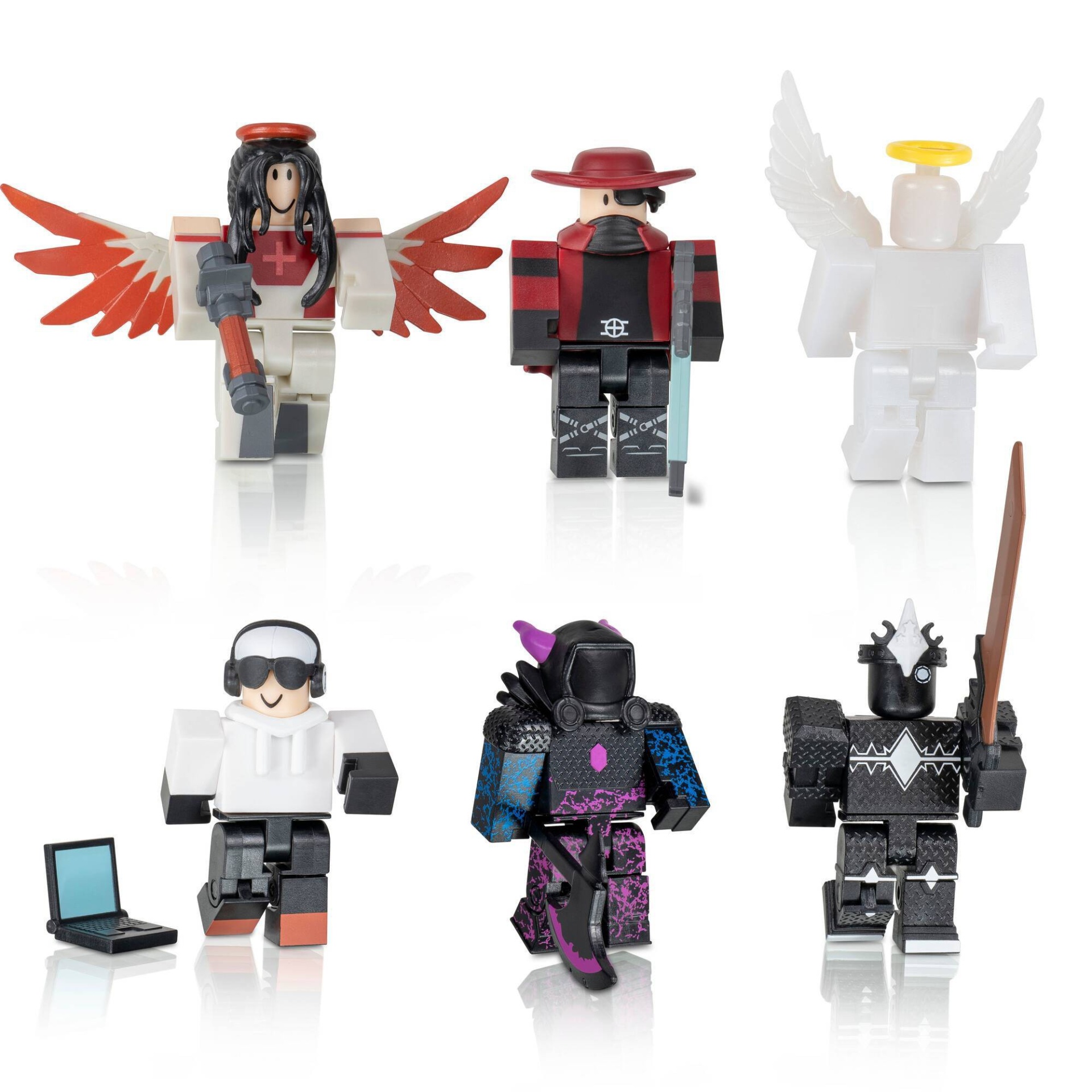  Roblox Action Collection - Summoner Tycoon Six Figure Pack  [Includes Exclusive Virtual Item] : Toys & Games