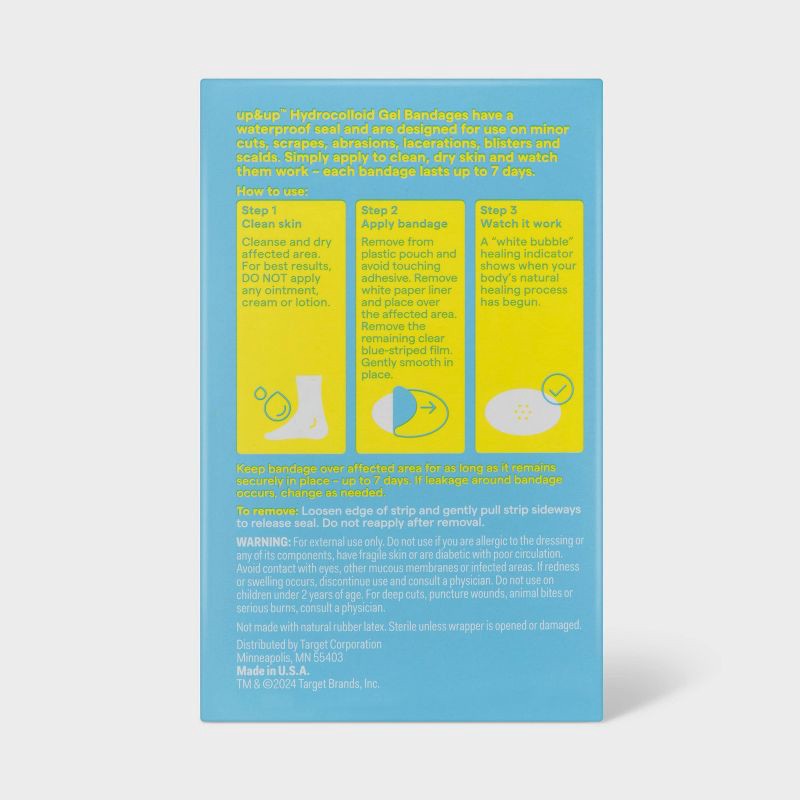 slide 3 of 4, Hydrocolloid Bandages - 10ct - up&up™, 10 ct