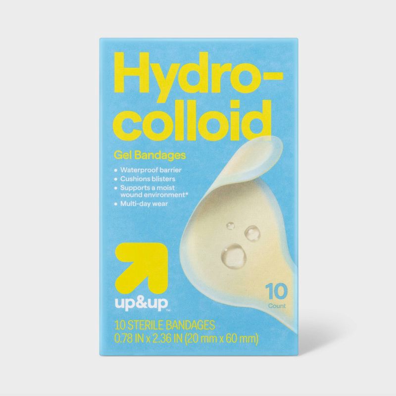 slide 1 of 4, Hydrocolloid Bandages - 10ct - up&up™, 10 ct