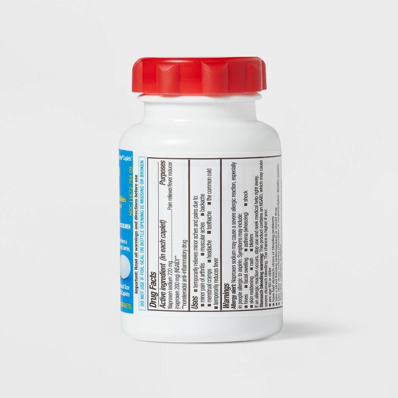 slide 3 of 4, Naproxen NSAID Sodium Tablets - 90ct - up&up™, 90 ct
