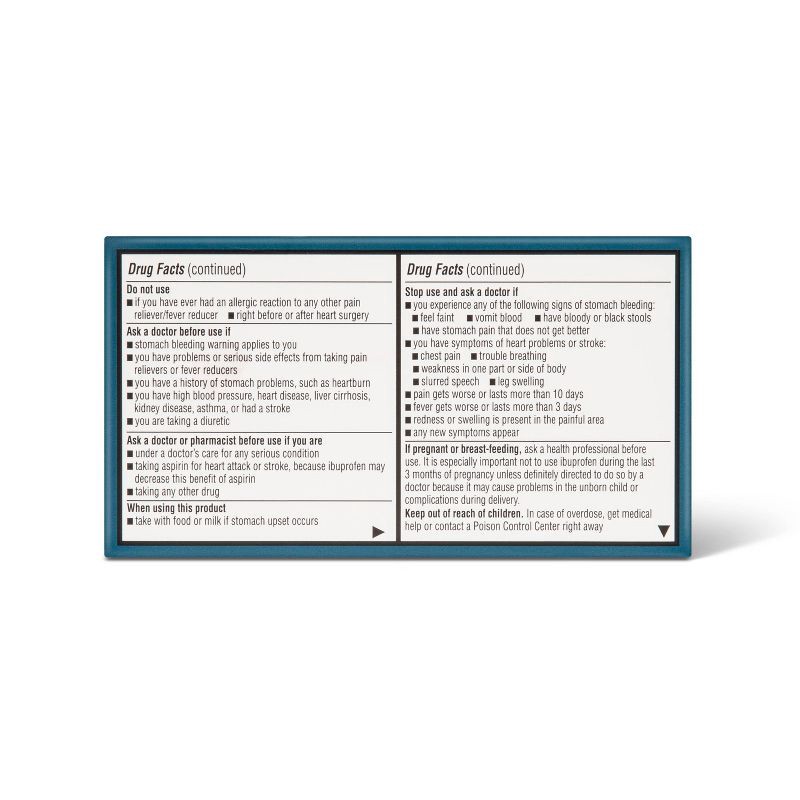 slide 4 of 5, Ibuprofen Mini Gelcaps (NSAID) - 160ct - up&up™, 160 ct