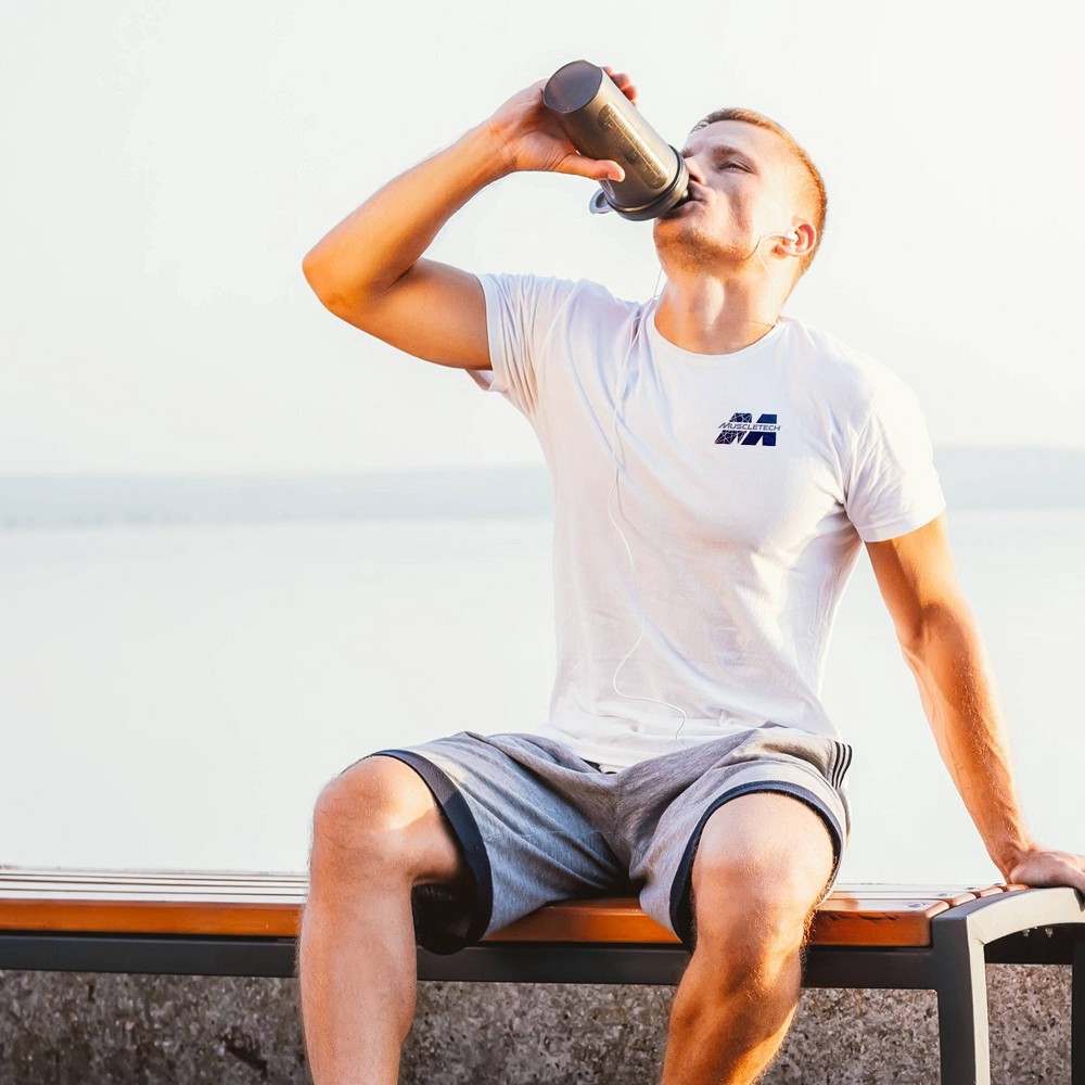 slide 4 of 4, MuscleTech Pure Series 100% Whey Protein Shake - Vanilla - 23.2oz, 23.2 oz