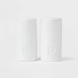 2pc Stoneware Salt and Pepper Shaker Set - Threshold™