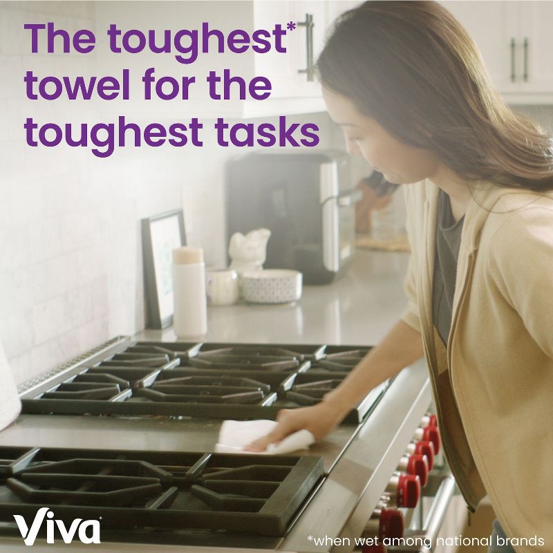 slide 4 of 10, Viva Signature Cloth Choose-A-Sheet Paper Towels - 2 Triple Rolls, 1 ct