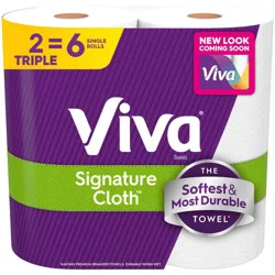 Viva Signature Cloth Choose-A-Sheet Paper Towels - 2 Triple Rolls