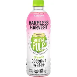 Harmless Harvest Organic Coconut Water with Pulp - 16 fl oz