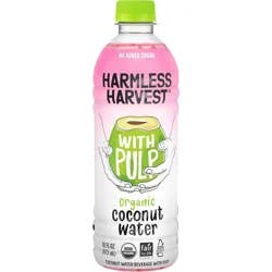 Harmless Harvest Organic Coconut Water with Pulp - 16 fl oz