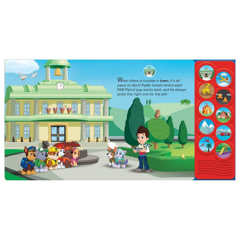 slide 2 of 4, PAW Patrol Land, Sea and Sky! - 10 Button Sound Book - Listen and Learn Board Book, 1 ct