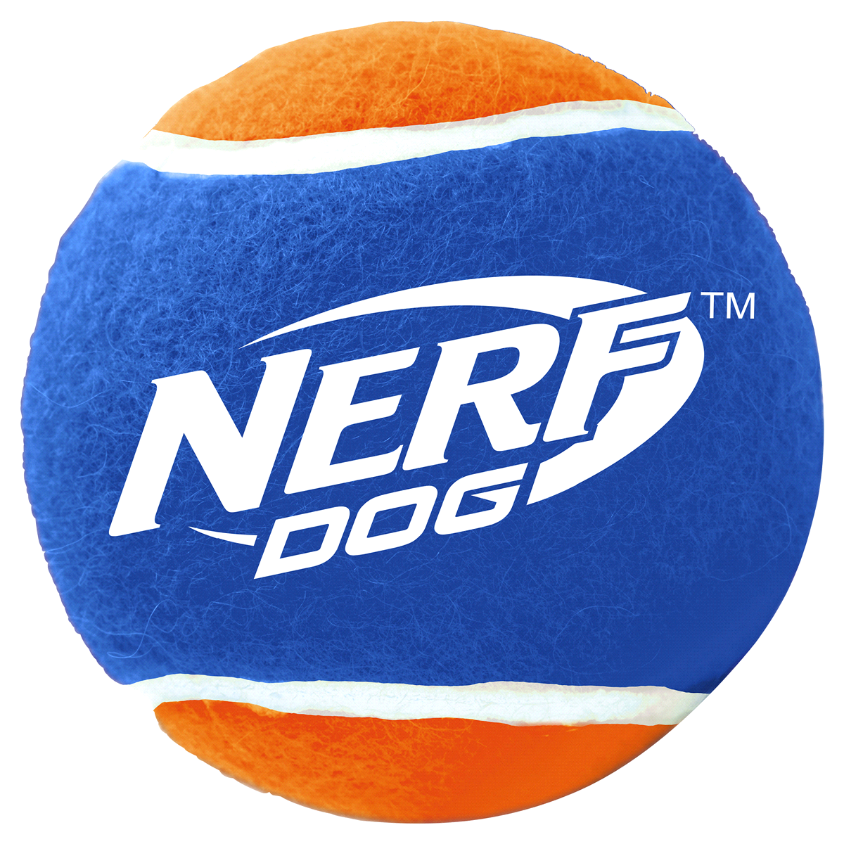 slide 2 of 2, Nerf Dog Blaster Dog Toy, Refill 2.5" Balls, 4 ct