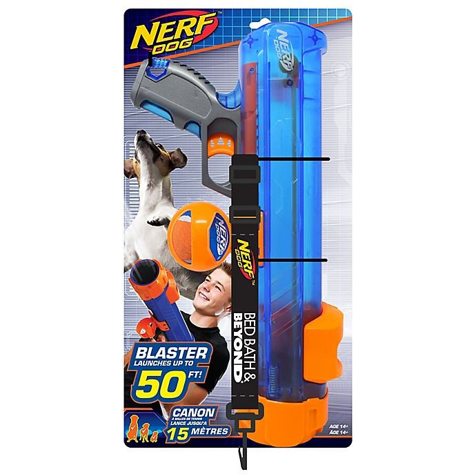 slide 2 of 2, Nerf Dog Tennis Ball Blaster - Blue, 1 ct