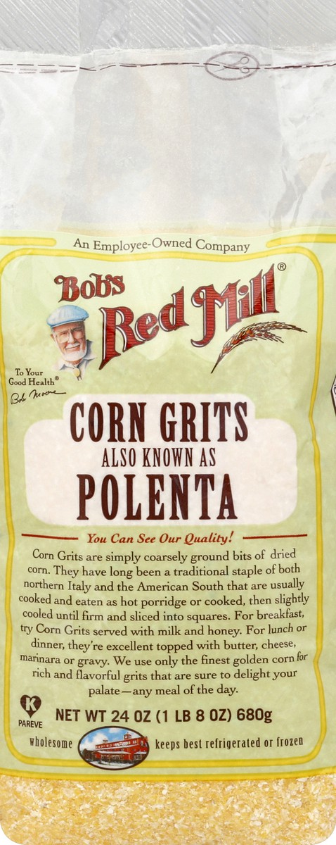 slide 4 of 4, Bob's Red Mill Corn Grits, 24 oz