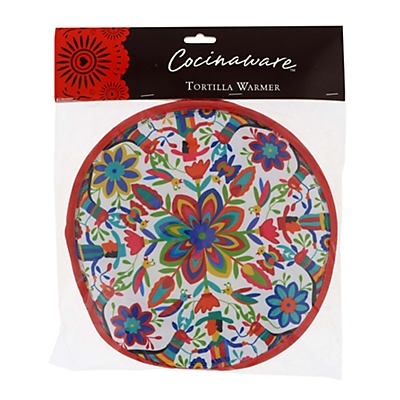 slide 1 of 1, Cocinaware Otomi Tortilla Warmer, 1 ct