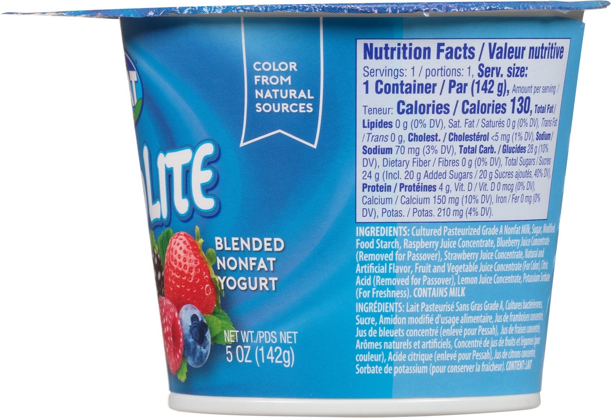 slide 12 of 14, Givat YogoLite Berry Blend Blended Nonfat Yogurt 5 oz, 5 oz