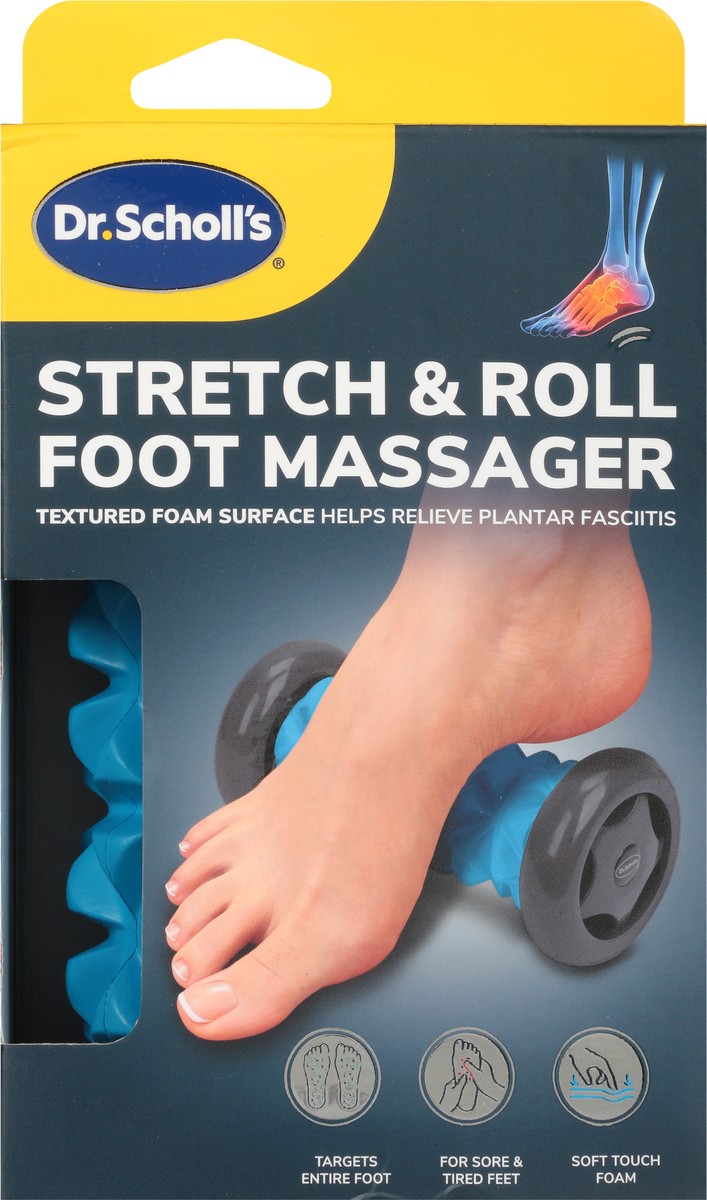 slide 3 of 11, Dr. Scholl's Stretch & Roll Foot Massager 1 ea, 1 ct
