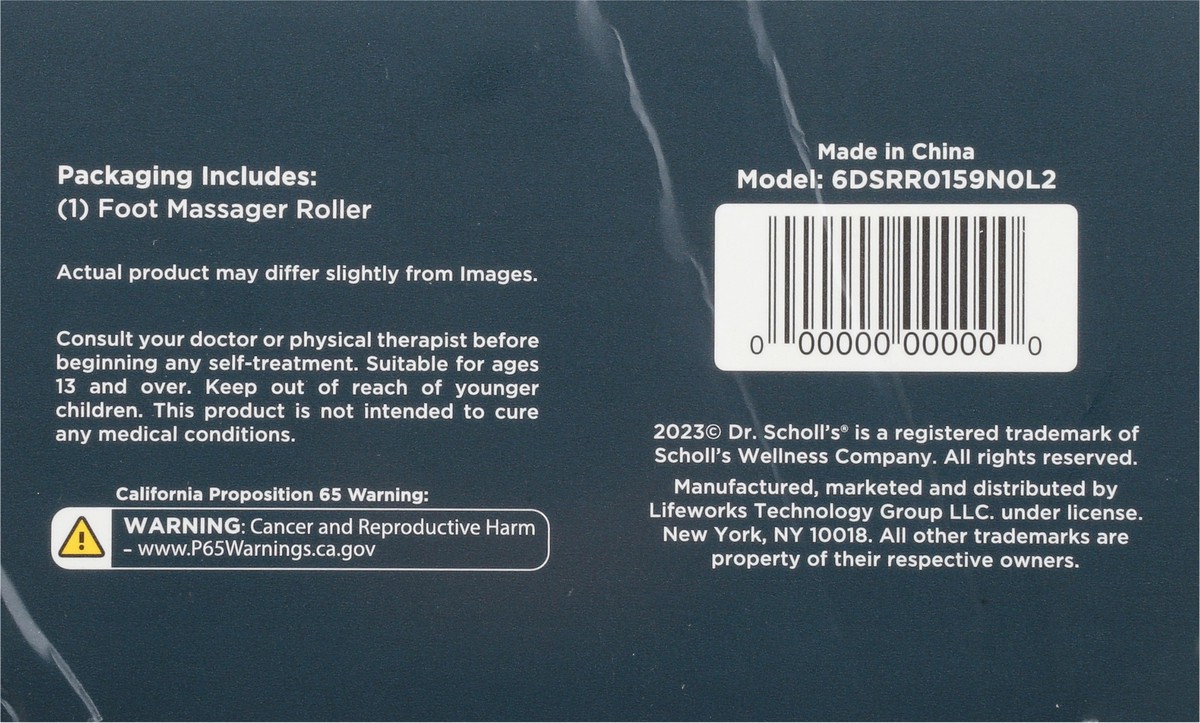 slide 11 of 11, Dr. Scholl's Stretch & Roll Foot Massager 1 ea, 1 ct