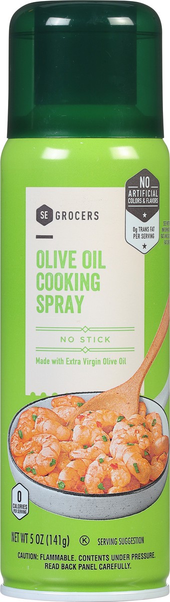 slide 7 of 11, SE Grocers Cooking Spray Olive Oil, 5 oz