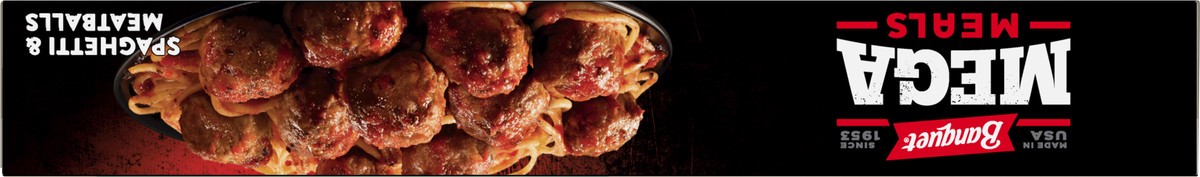 slide 6 of 12, Banquet Mega Meals Spaghetti and Meatballs Frozen Dinner, 14.8 Ounce, 14.8 oz