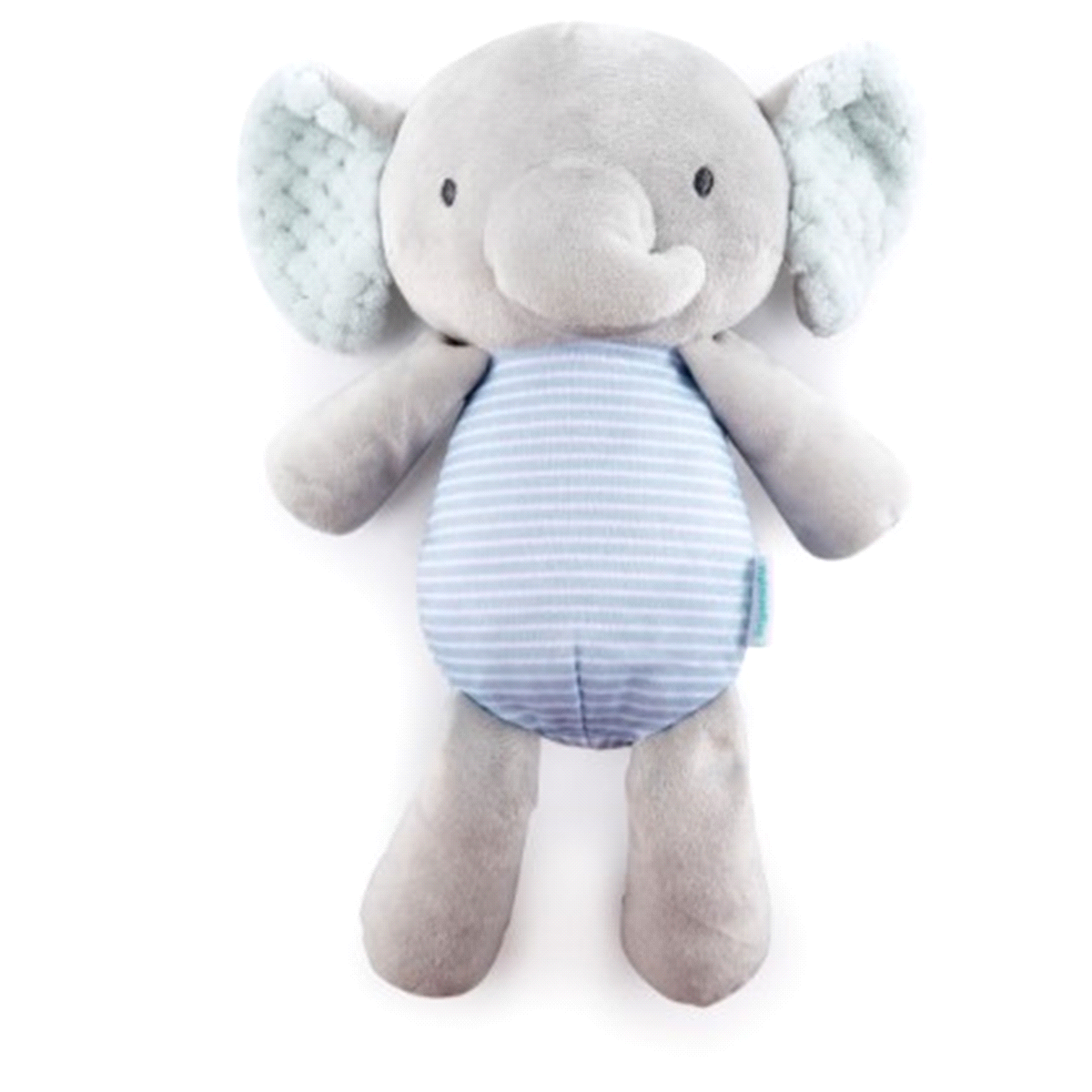 slide 1 of 1, Ingenuity Van Elephant Plush Toy - Grey/Blue, 1 ct