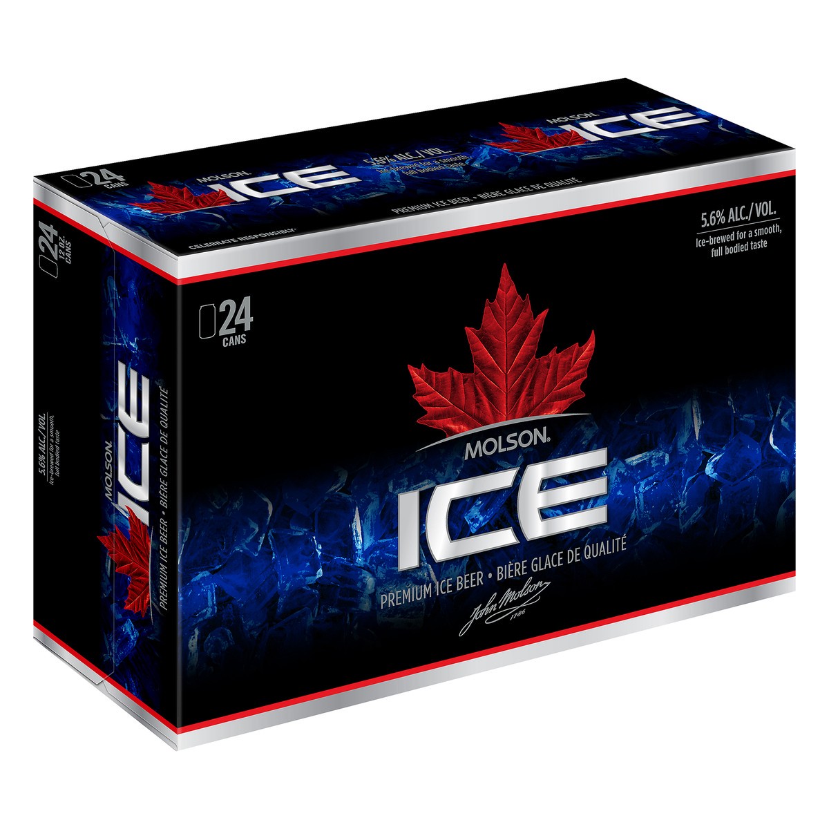 slide 3 of 12, Molson Ice, 24 ct; 12 fl oz