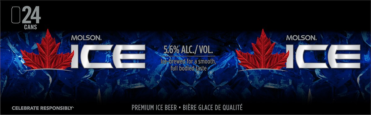 slide 2 of 12, Molson Ice, 24 ct; 12 fl oz