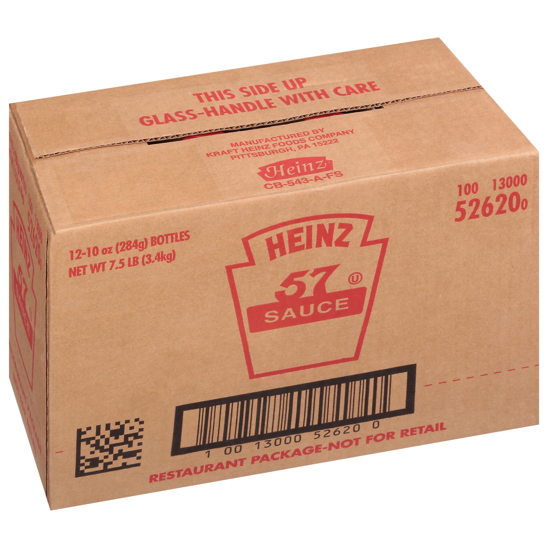 slide 4 of 6, Heinz 57 Sauce Bottles (Pack of 12, 120 fl oz