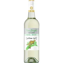 Yellow Tail Pure Bright Pinot Grigio White Wine - 750ml Bottle