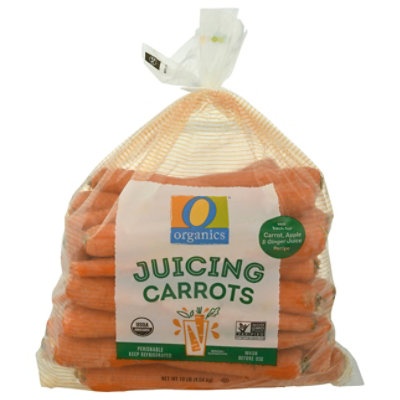 slide 1 of 1, O Org Juicing Carrots, 10 lb
