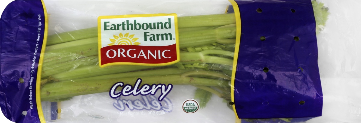 slide 3 of 5, Earthbound Farm Organic Celery Stalk, 1 ct