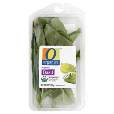 slide 1 of 1, Basil Fresh O Orgnc, 0.66 oz