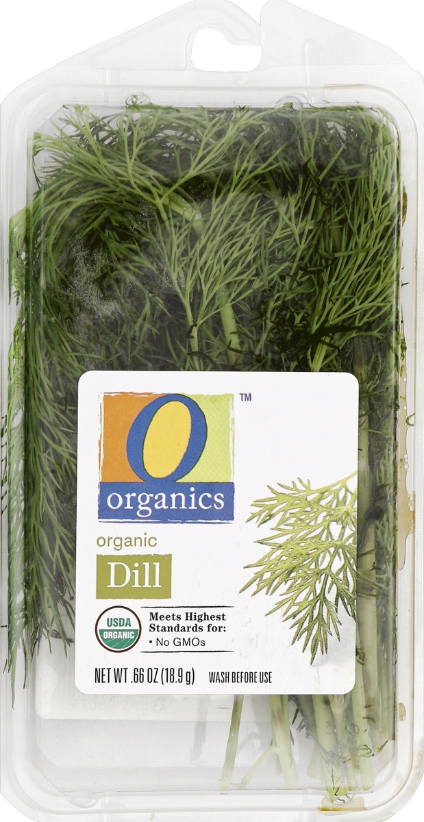 slide 2 of 2, O Organics Organic Dill, 0.66 oz