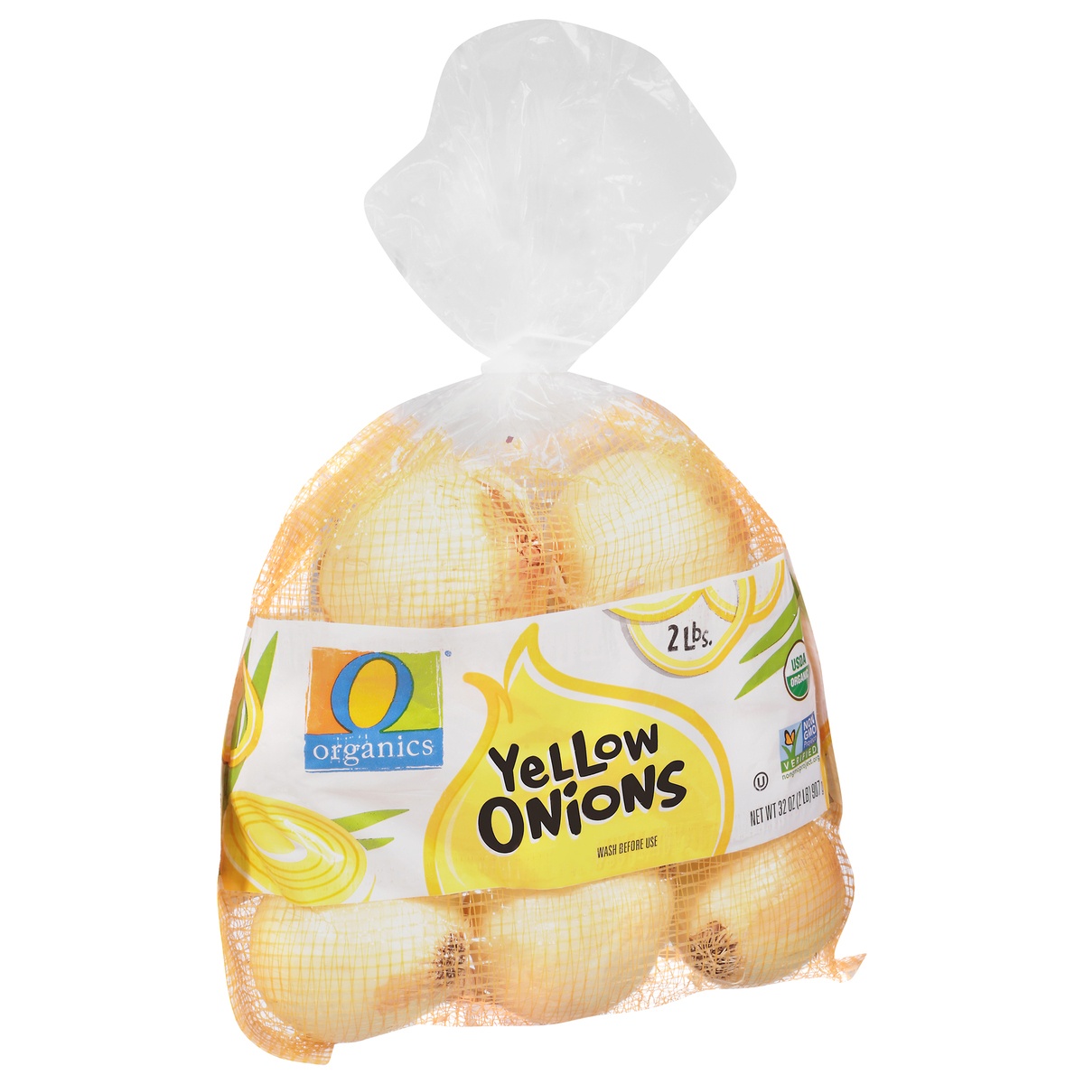 slide 2 of 9, O Organics Organic Onions Yellow Prepacked, 