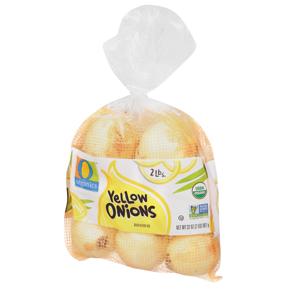 slide 3 of 9, O Organics Organic Onions Yellow Prepacked, 