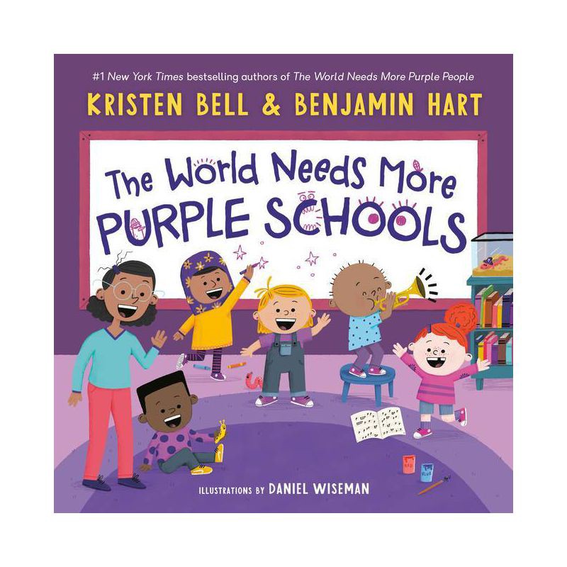 slide 1 of 1, Random House The World Needs More Purple Schools - (My Purple World) by Kristen Bell & Benjamin Hart (Hardcover), 1 ct