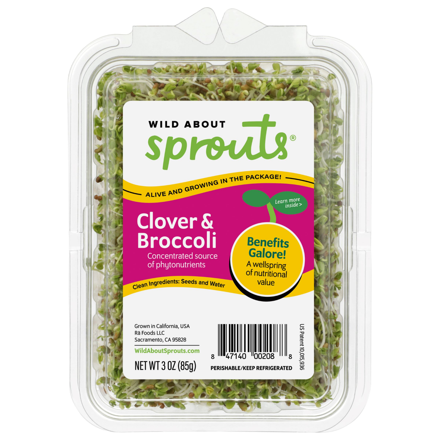 slide 1 of 1, Wild About Sprouts Clover & Broccoli 3 oz, 3 oz