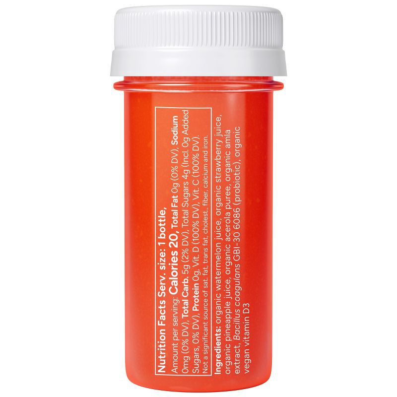 slide 3 of 6, So Good So You Immunity Watermelon Strawberry Organic Probiotic Shot - 1.7 fl oz, 1.7 fl oz