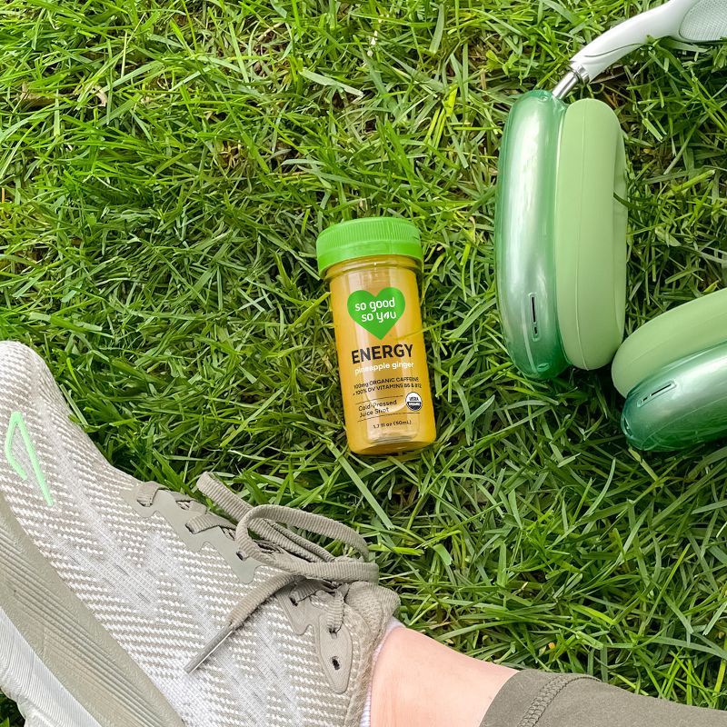 slide 5 of 6, So Good So You Energy Pineapple Ginger Organic Probiotic Shot - 1.7 fl oz, 1.7 fl oz