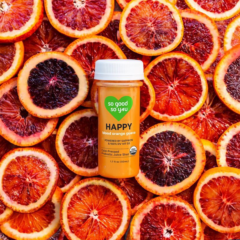 slide 4 of 6, So Good So You Happy Blood Orange Guava Organic Probiotic Shot - 1.7 fl oz, 1.7 fl oz