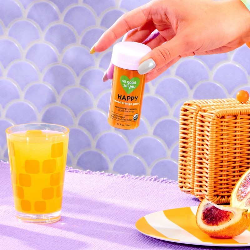 slide 5 of 6, So Good So You Happy Blood Orange Guava Organic Probiotic Shot - 1.7 fl oz, 1.7 fl oz