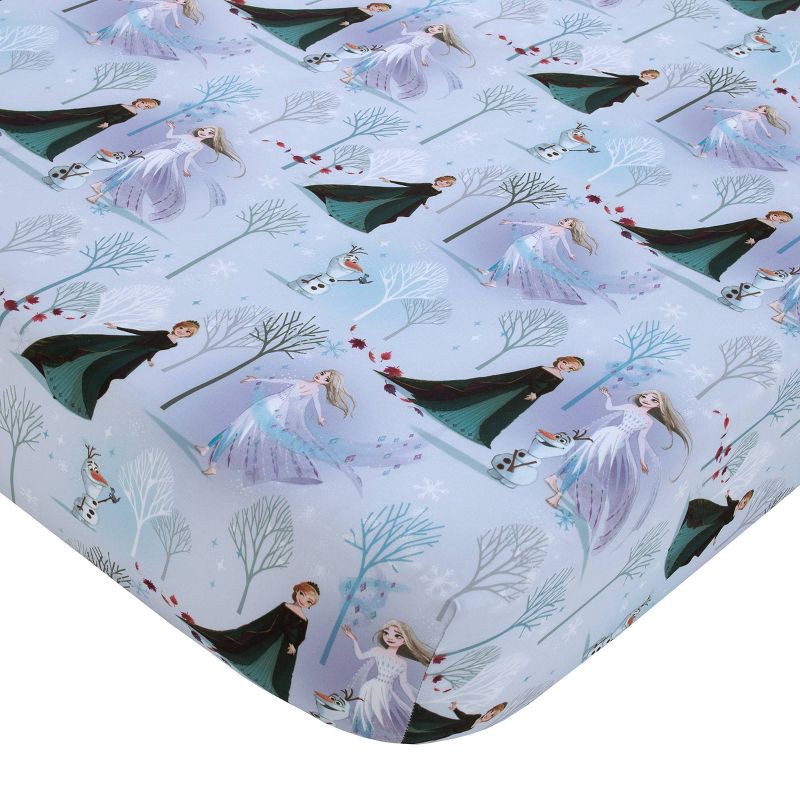 slide 3 of 8, 4pc Frozen 2 'Royally Cool' Toddler Bed Set, 4 ct