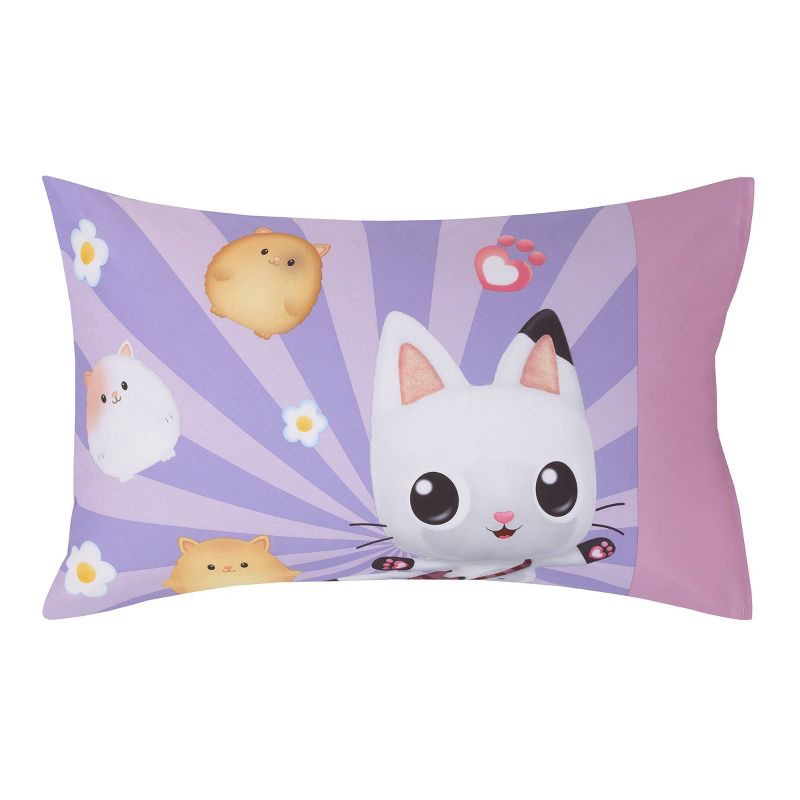 slide 6 of 8, 4pc Gabby's Dollhouse 'A-Meow-Zing' Toddler Bed Set, 4 ct