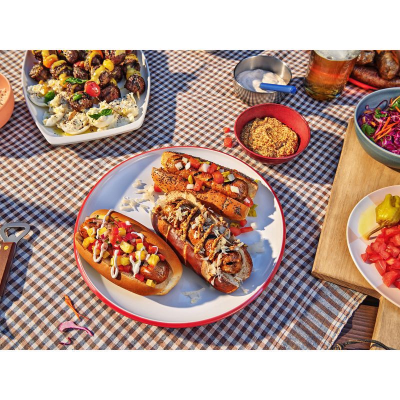 slide 3 of 6, Impossible Plant Based Bratwurst Sausage Links - 13.5oz/4ct, 4 ct; 13.5 oz