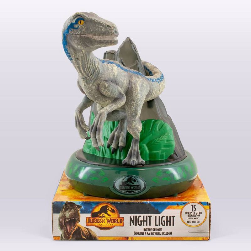 slide 1 of 5, Jurassic World Nightlight, 1 ct