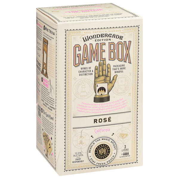 slide 1 of 1, Game Box Rose, California, 2022, 3 liter