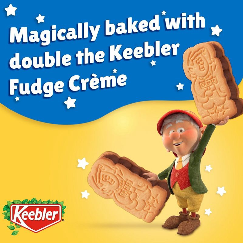 slide 5 of 7, Keebler E.L. Fudge Double Stuffed Cookies - 12oz, 12 oz