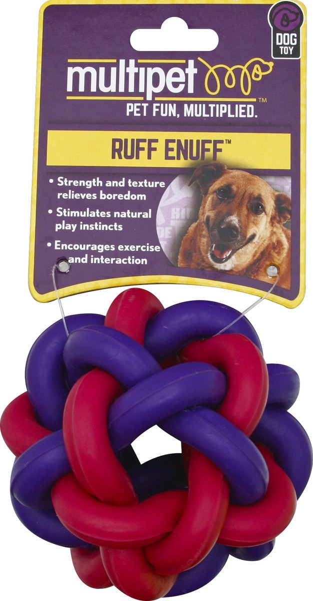 slide 5 of 6, Multipet Large Nobbly Wobbly Dog Toy, 1 ct